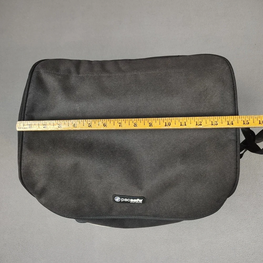 Pacsafe Exomesh Anti Theft Travel Bag Duffle Trunk Large Rigid Black Cable Lock